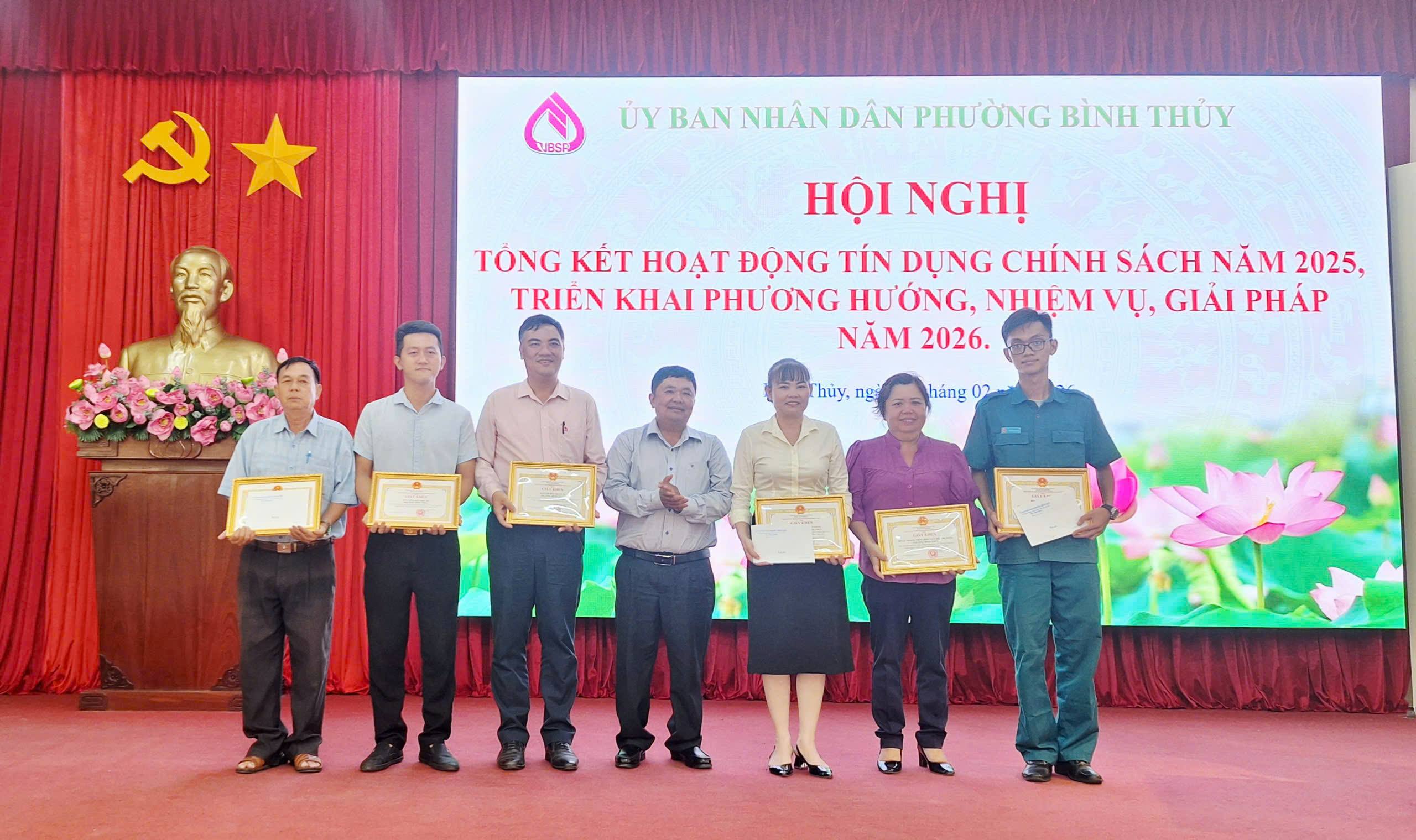 Tín dụng ưu đãi góp phần giảm nghèo bền vững tại Bình Thủy