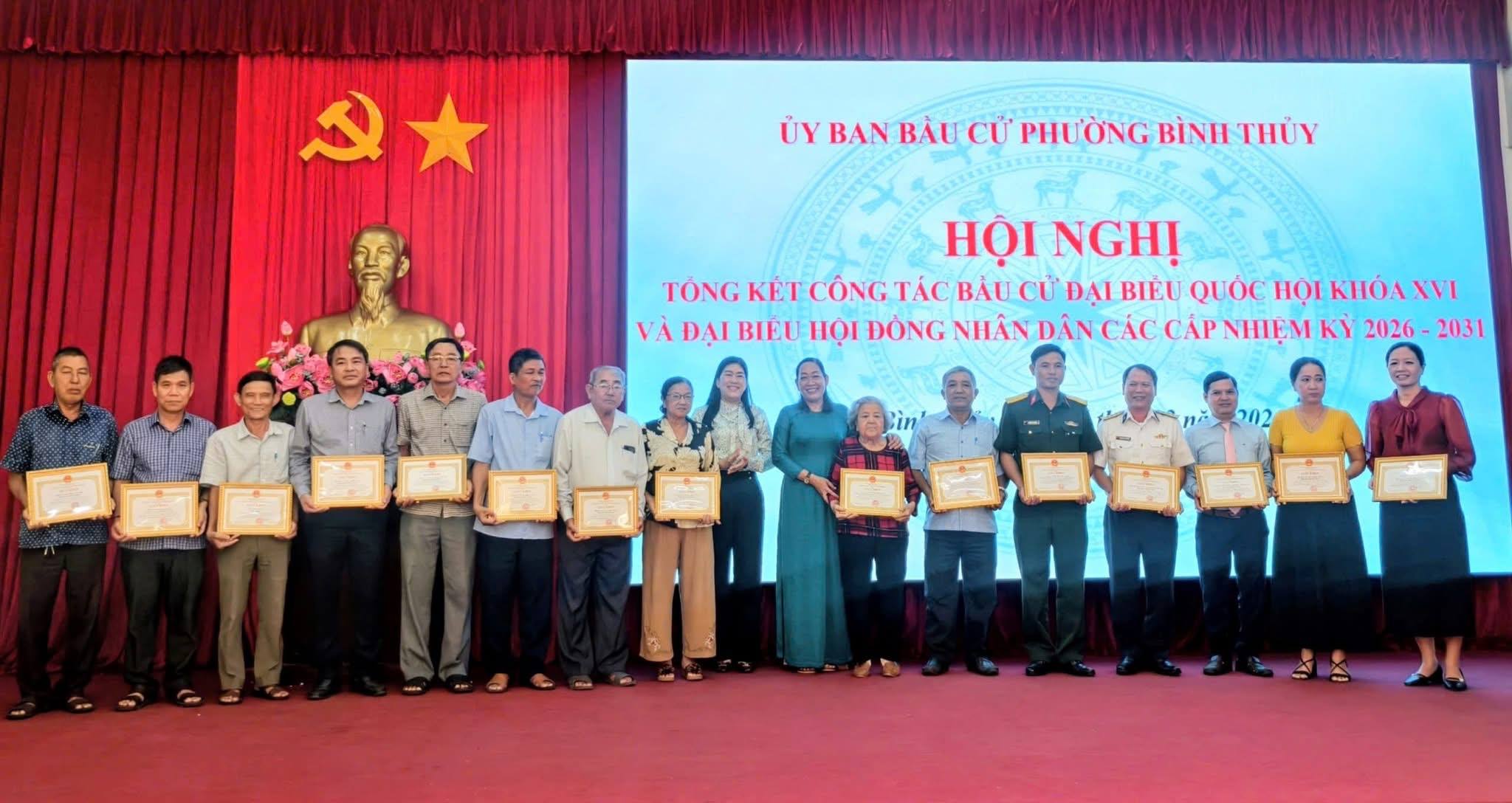 Bình Thủy tổng kết công tác bầu cử nhiệm kỳ 2026 – 2031