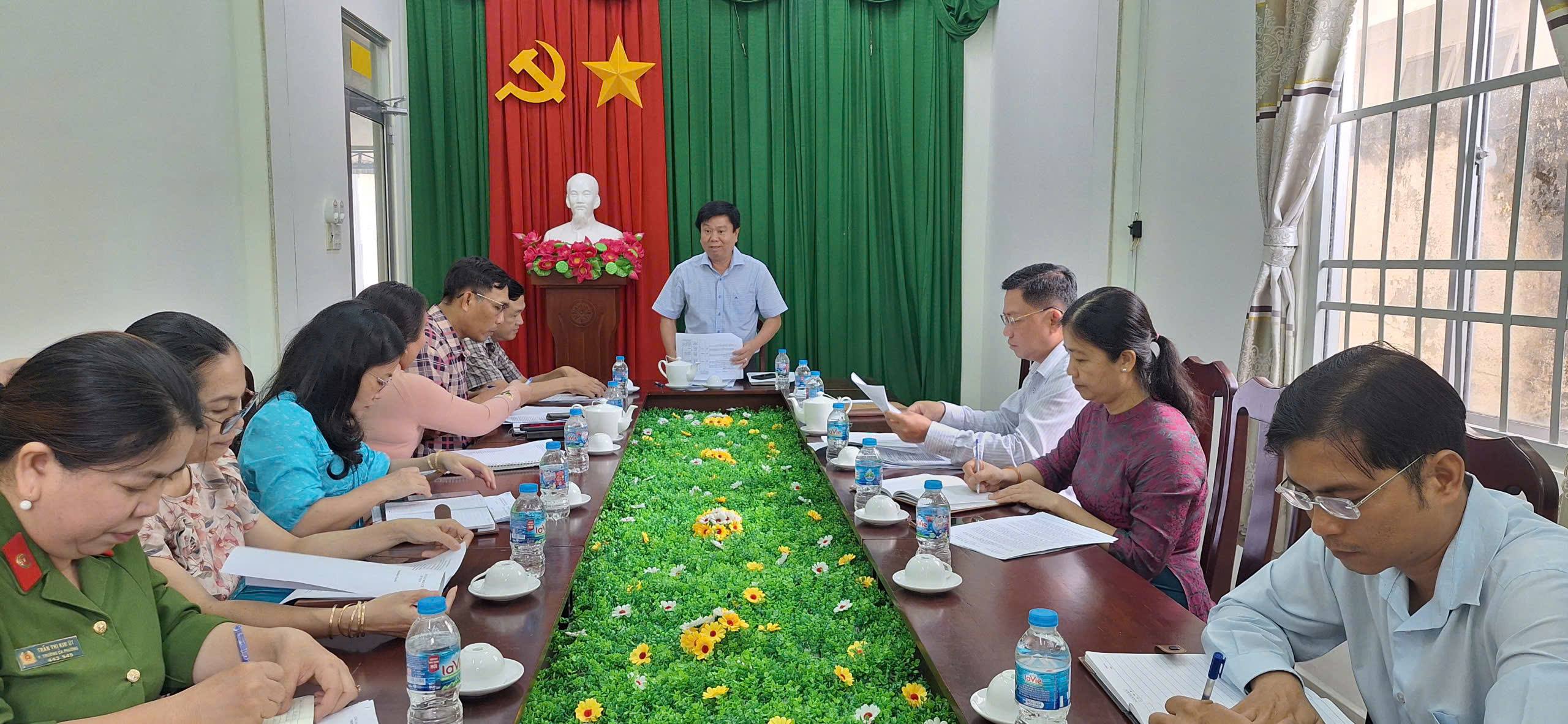 Họp Ủy ban bầu cử phường