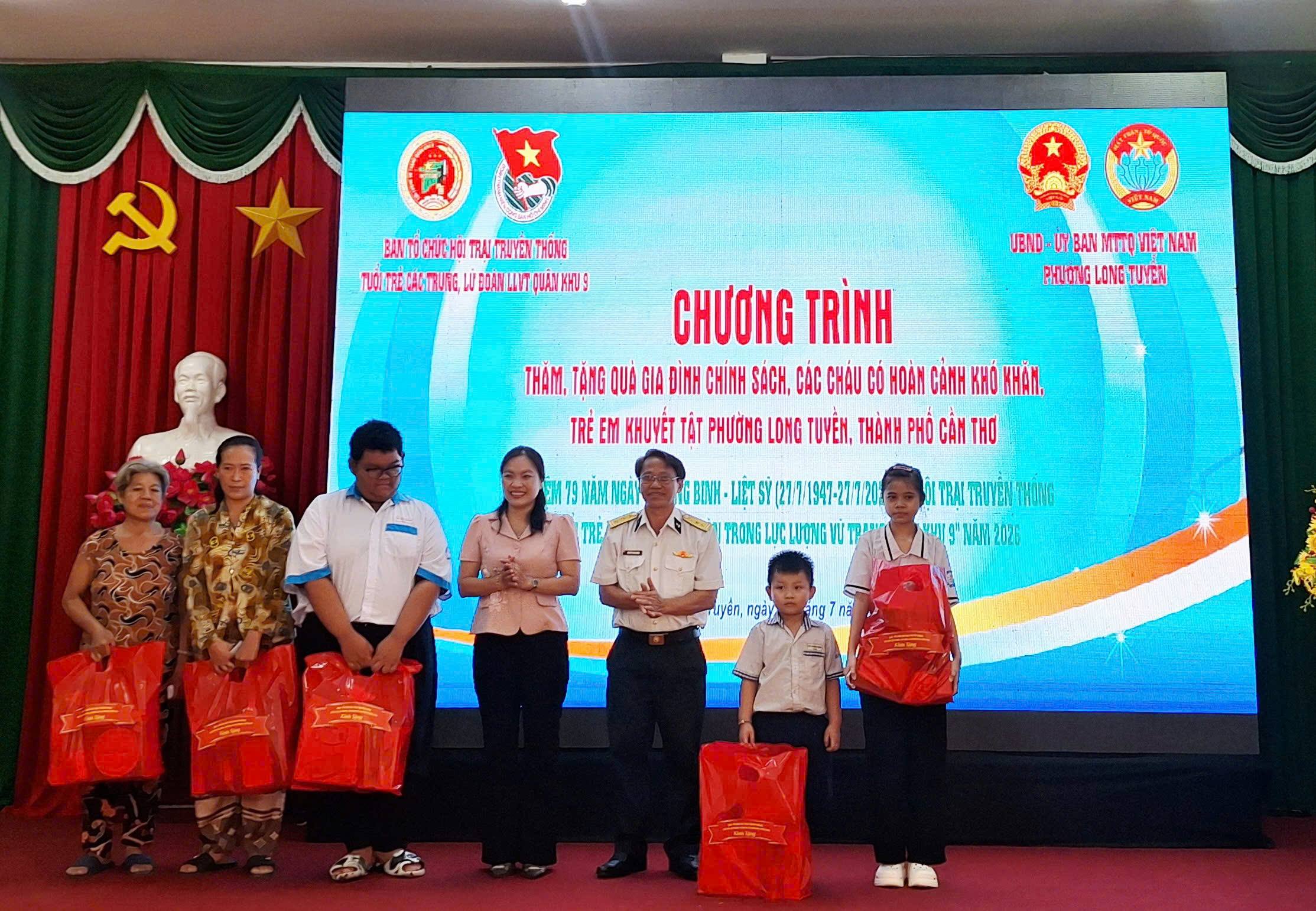 Long Tuyền chăm lo gia đình chính sách, lan tỏa nghĩa tình quân – dân