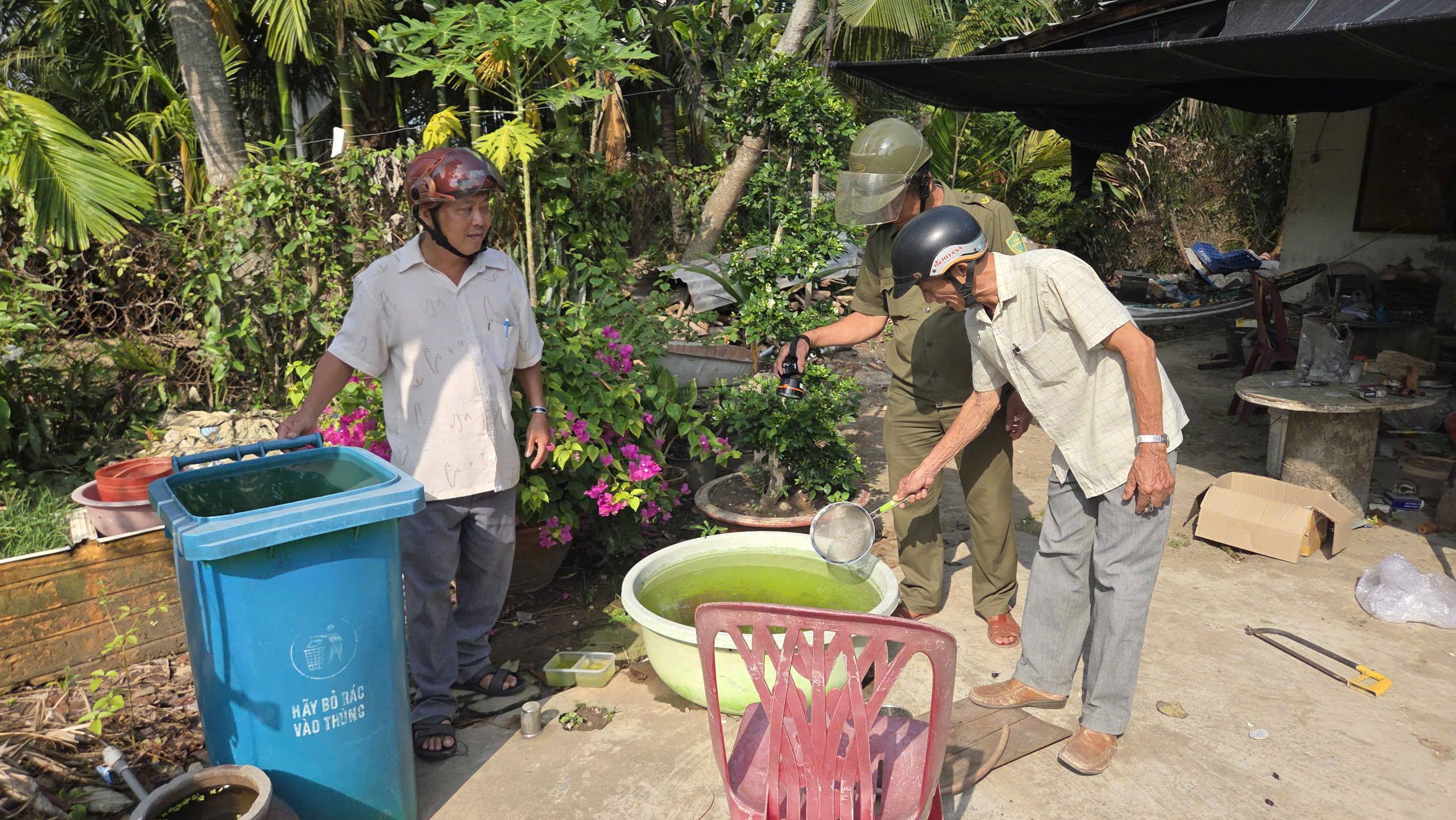 Phường Long Tuyền ra quân thực hiện Chiến dịch diệt lăng quăng phòng, chống sốt xuất huyết, Zika dựa vào cộng đồng năm 2026