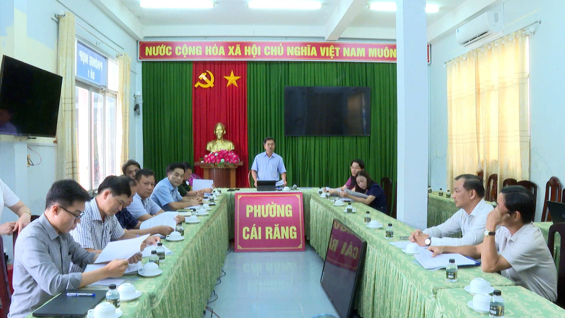 Cái Răng: triển khai công tác chuẩn bị thực hiện Dự án đầu tư xây dựng nhà ở cho gia đình lực lượng vũ trang trong Quân đội