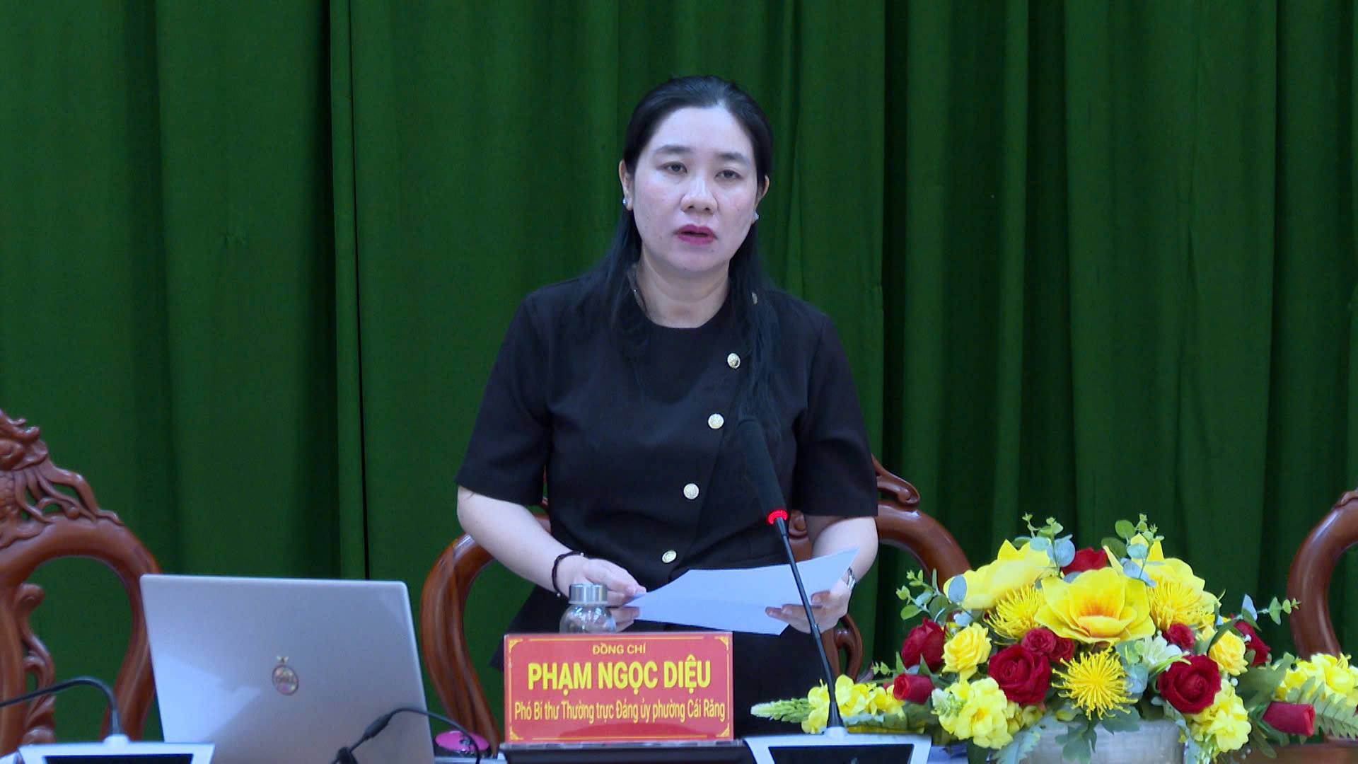 Cái Răng lấy ý kiến xây dựng chương trình hành động, kế hoạch thực hiện các nghị quyết, đề án của Thành ủy Cần Thơ