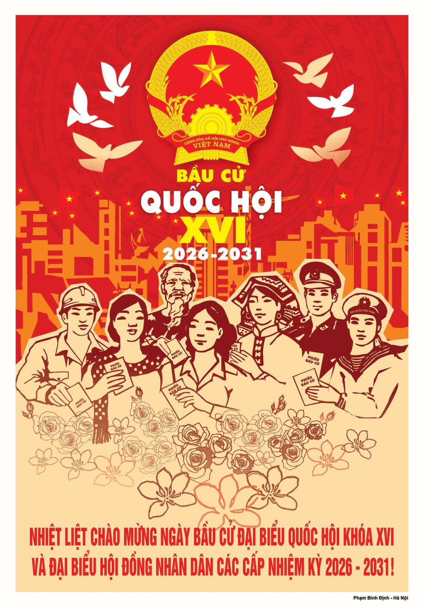 BÀI TUYÊN TRUYỀN Về cuộc bầu cử đại biểu Quốc hội khóa XVI và đại biểu Hội đồng nhân dân các cấp nhiệm kỳ 2026 – 2031