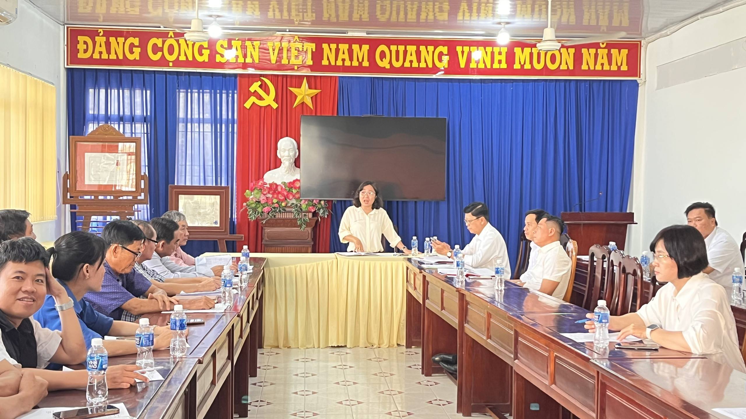 Tân Lộc tổ chức Hội nghị báo cáo kết quả rà soát hộ nghèo, cận nghèo trên địa bàn phường năm 2025