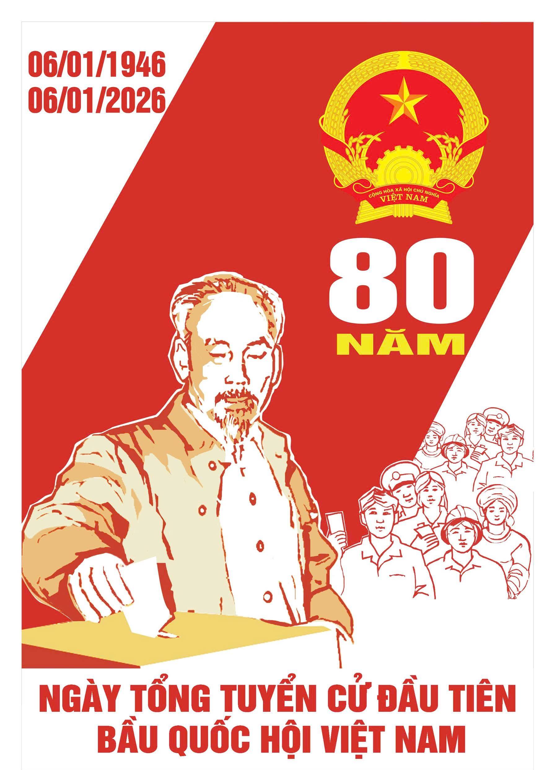 KỶ NIỆM 80 NĂM NGÀY TỔNG TUYỂN CỬ ĐẦU TIÊN CỦA DÂN TỘC