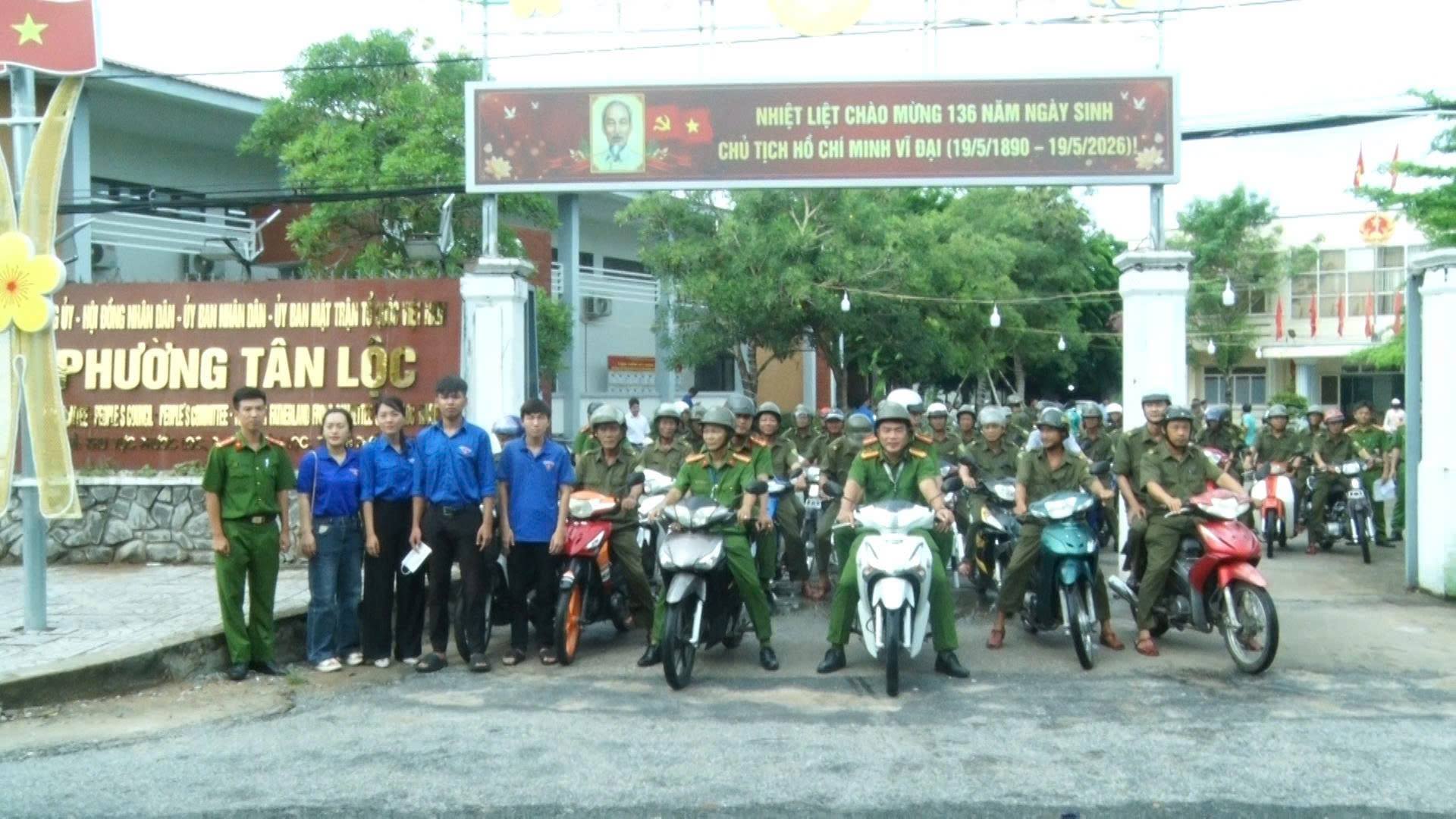 PHƯỜNG TÂN LỘC TỔ CHỨC LỄ RA QUÂN “CHIẾN DỊCH MÙA HÈ SỐ CÙNG VNeID” NĂM 2026