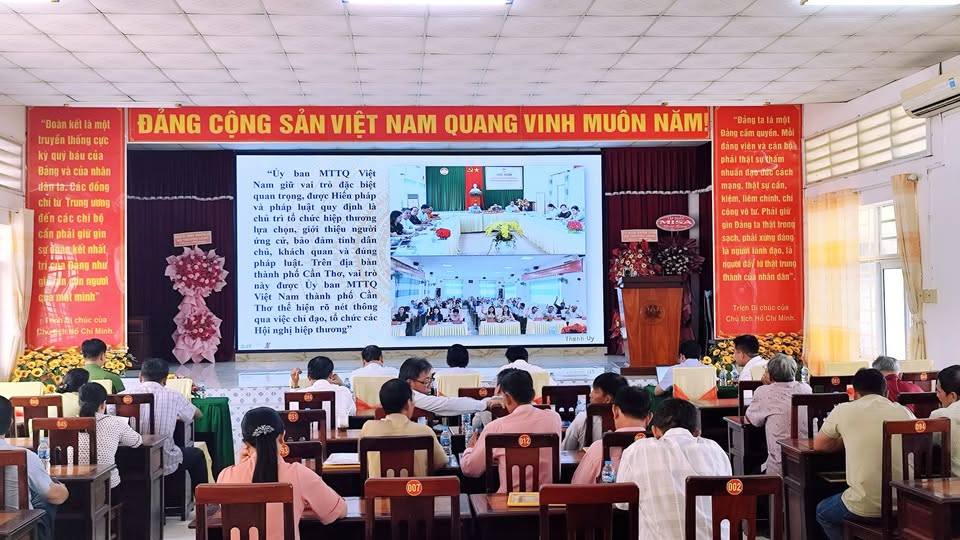 Thành phố Cần Thơ Tổng kết công tác bầu cử