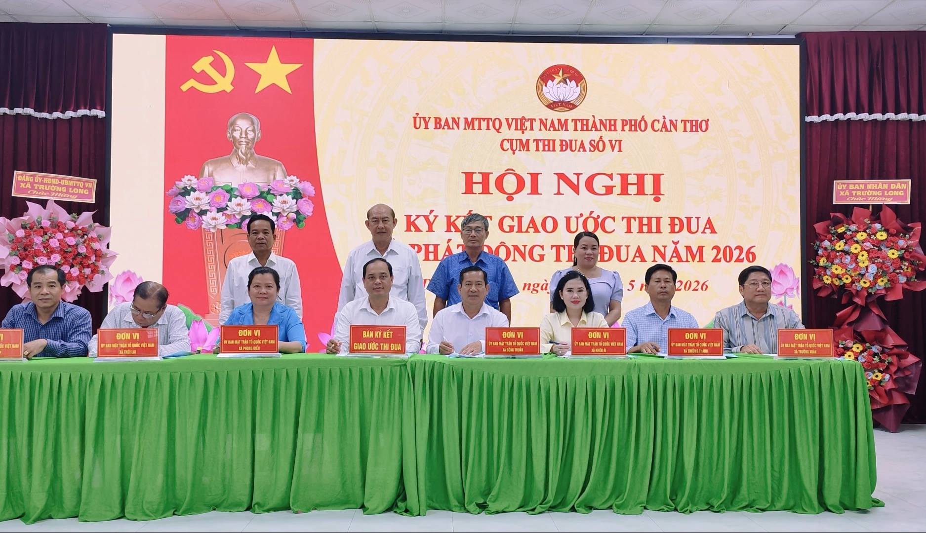 Trường Long tổ chức Hội nghị ký kết giao ước thi đua Cụm thi đua số VI năm 2026
