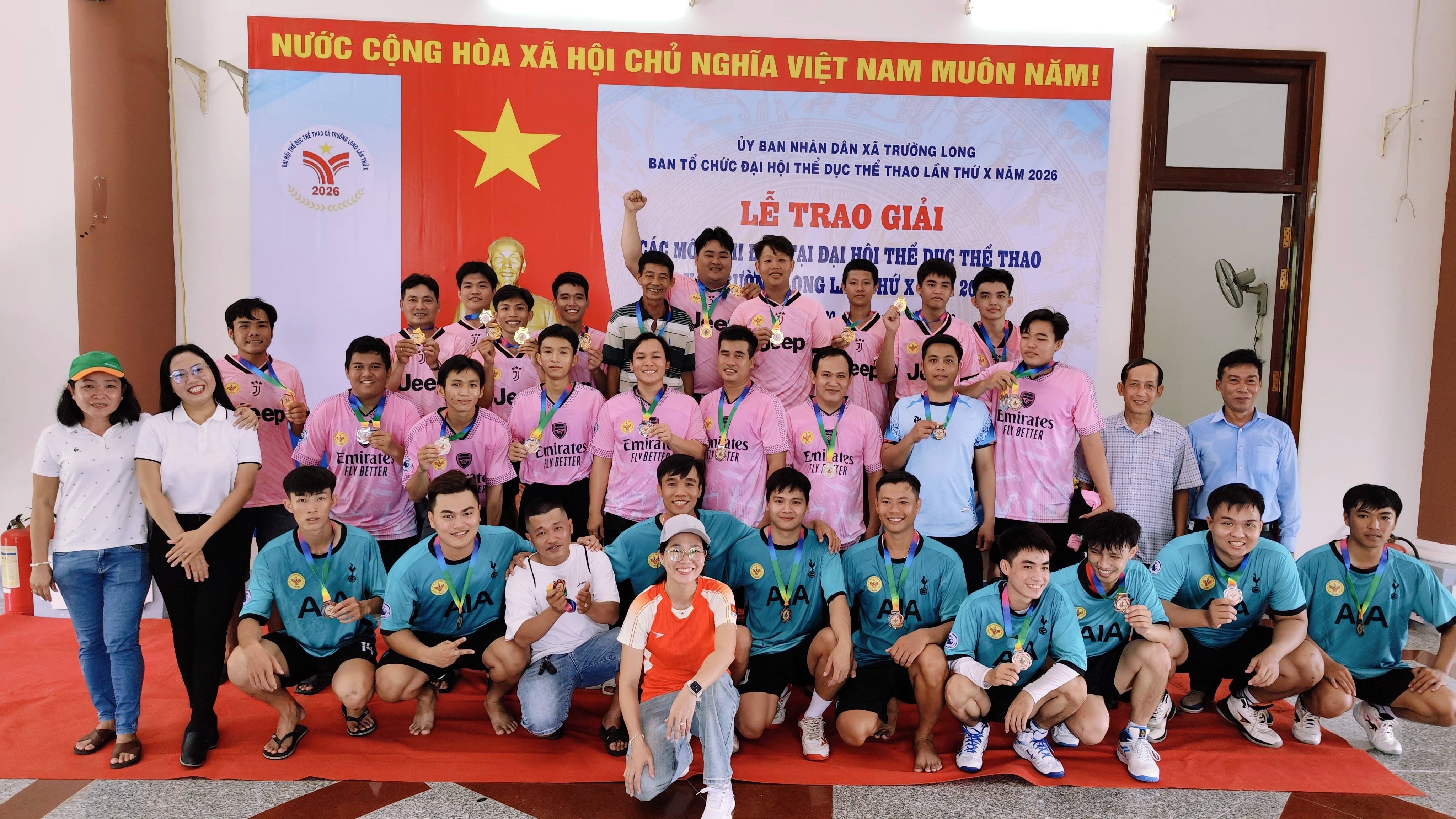 Trường Long tổ chức thành công Đại hội Thể dục thể thao lần thứ X năm 2026