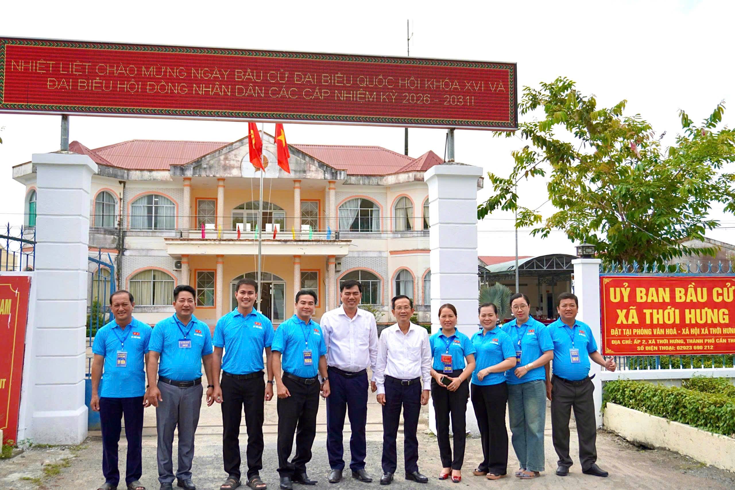 TIN BÀI ỦY BAN BẦU CỬ XÃ THỚI HƯNG
