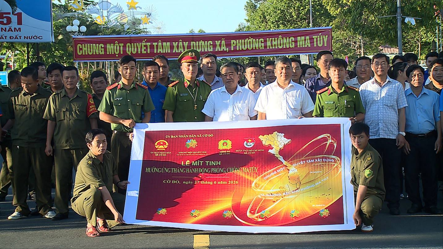 Phát động hưởng ứng tháng hành động phòng, chống ma túy năm 2026
