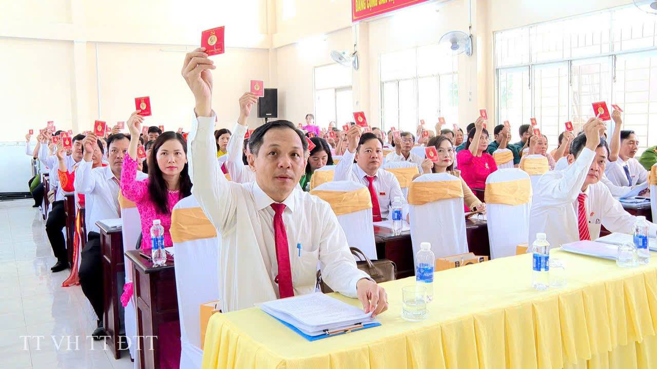 ĐẢNG BỘ XÃ TRƯỜNG XUÂN ĐẠI HỘI ĐẠI BIỂU LẦN THỨ I NHIỆM KỲ 2025-2030 (PHIÊN TRÙ BỊ)