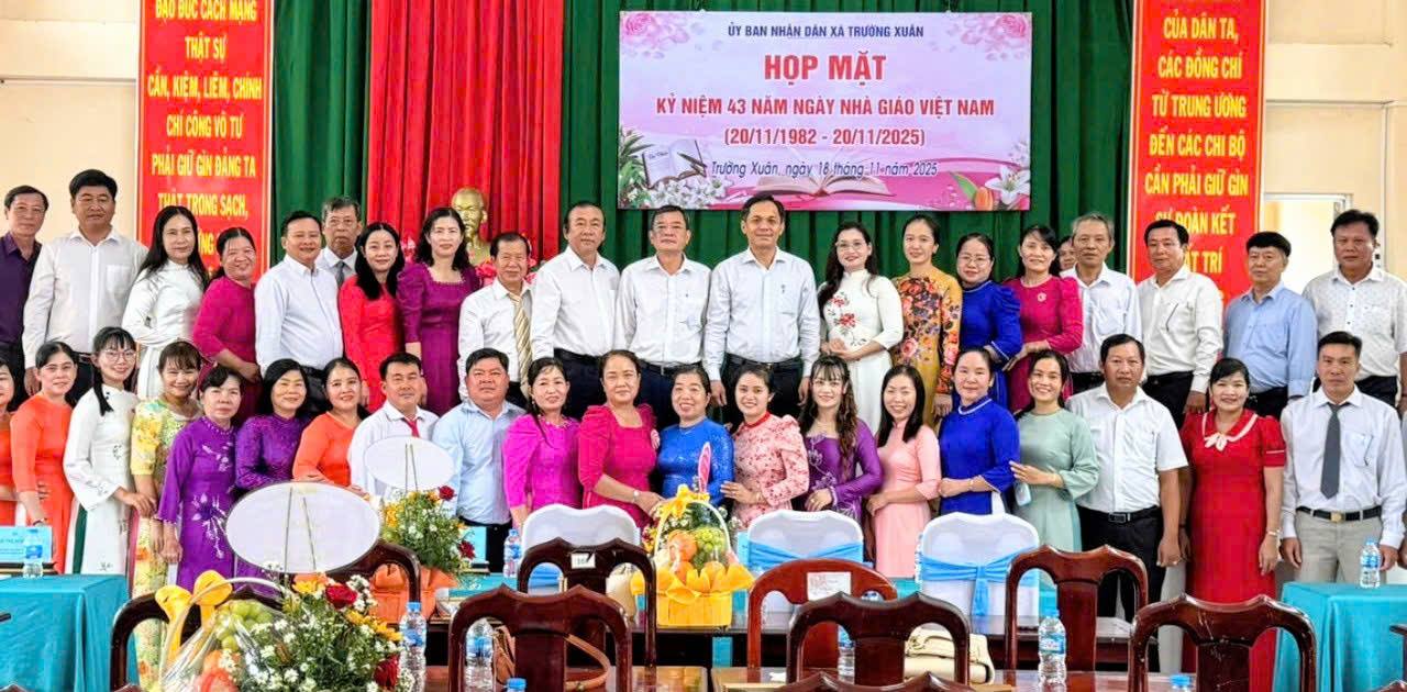 HỌP MẶT KỶ NIỆM 43 NĂM NGÀY NHÀ GIÁO VIỆT NAM  (20/11/1982-20/11/2025)