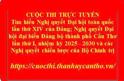 Xã Trường Thành triển khai tham gia Cuộc thi trực tuyến theo Kế hoạch Số 36-KH/BTGDVTU ngày 25/5/2026 của Ban Tuyên giáo và Dân vận Thành ủy