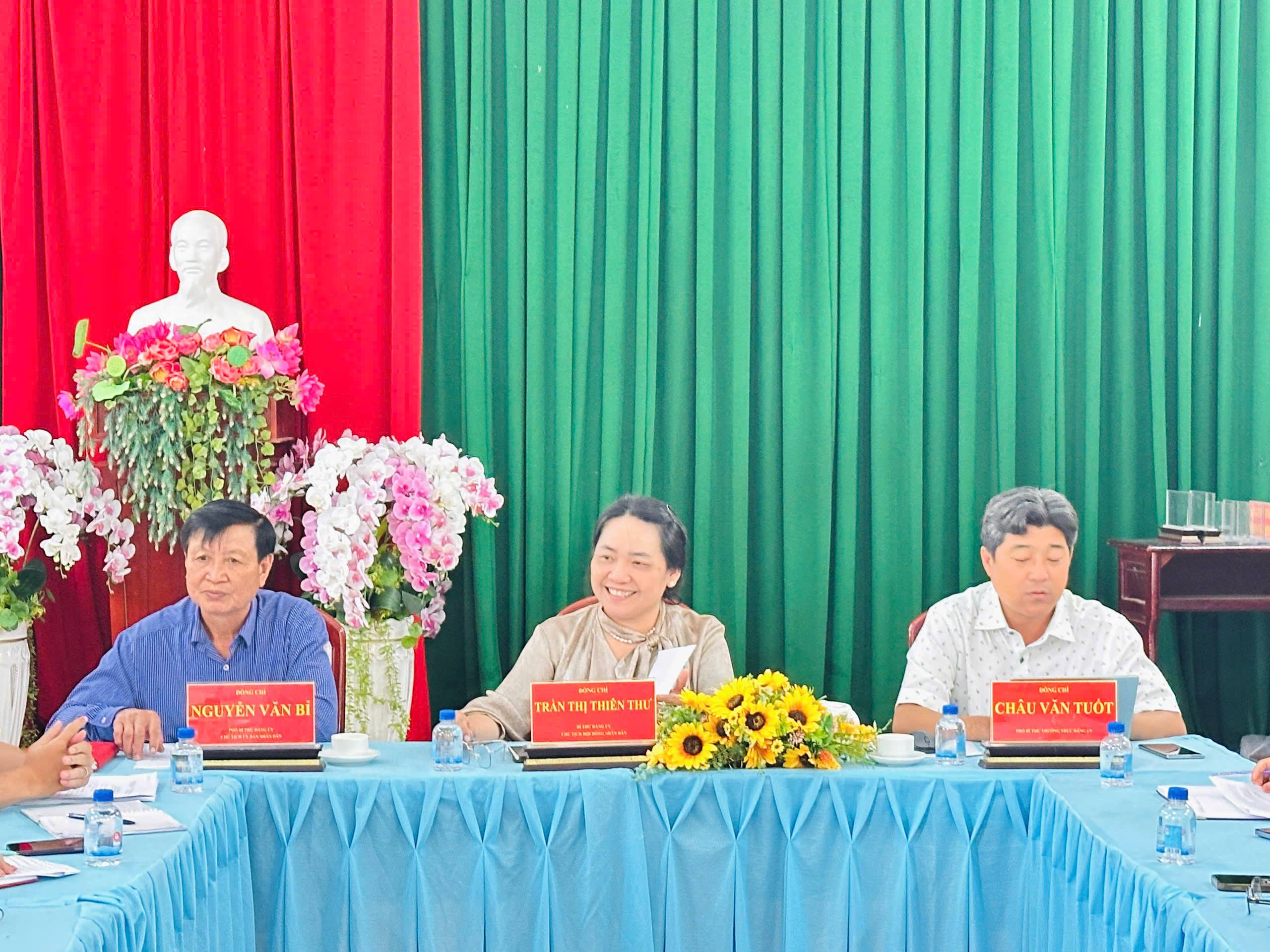 Trường Thành tổ chức họp liên tịch thống nhất một số nội dung liên quan dến kỳ họp thứ nhất HĐND xã khóa XIII, nhiệm kỳ 2026-2031