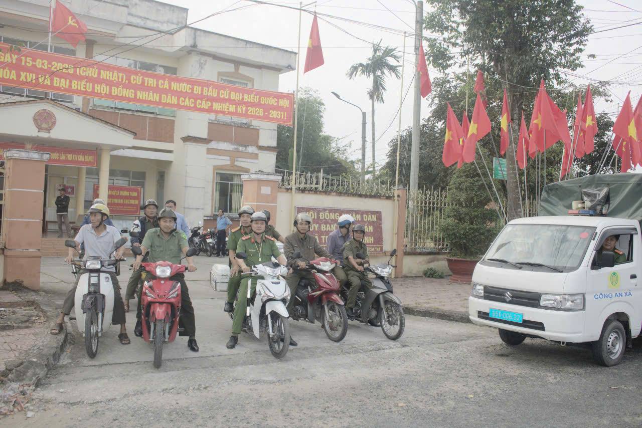 Xã Trường Thành ra quân lập lại trật tự xây dựng, trật tự an toàn giao thông, chỉnh trang các chợ, xây dựng cảnh quang môi trường trên địa bàn xã năm 2026