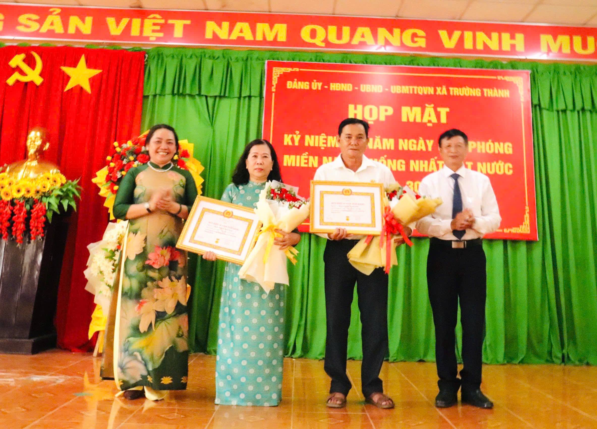 Trường Thành long trọng tổ chức buổi họp mặt kỷ niệm 51 năm ngày miền Nam hoàn toàn giải phóng, thống nhất đất nước (30/4/1975 – 30/74/2026)
