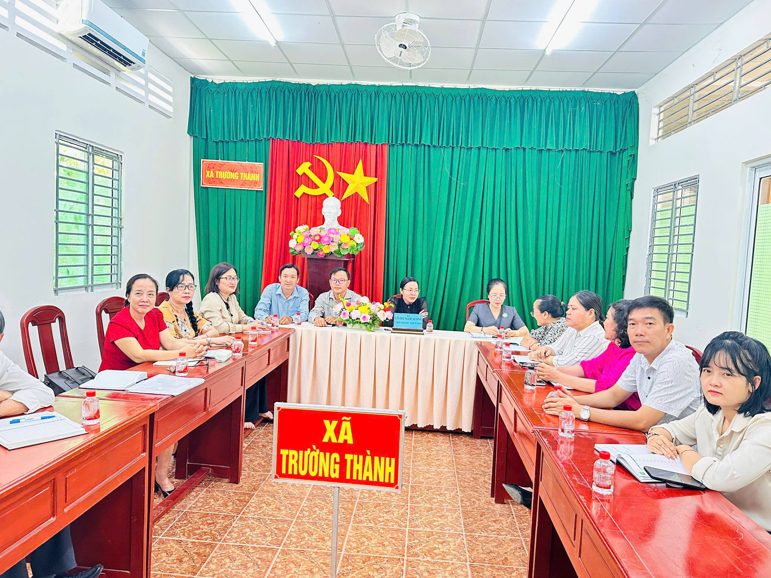 Trường Thành tham dự Hội nghị trực tuyến tập huấn Điều tra cơ sở hành chính, sự nghiệp năm 2026