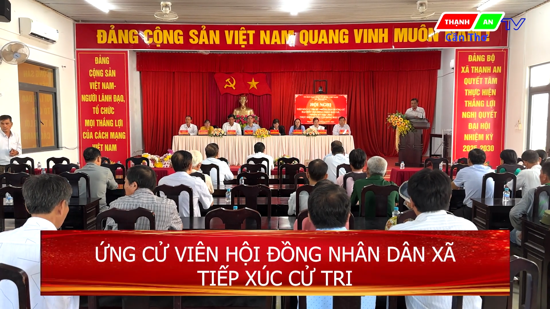 ỨNG CỬ VIÊN HĐND XÃ THẠNH AN TIẾP XÚC CỬ TRI