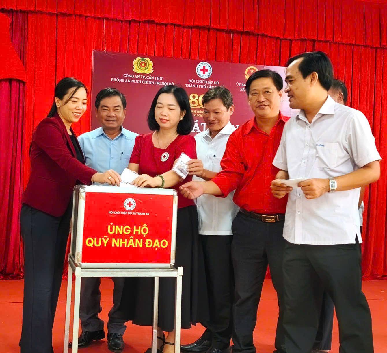 Thạnh An: Phát động Tháng Nhân đạo năm 2026