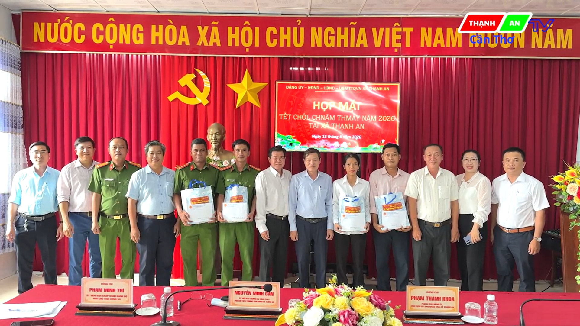 THẠNH AN TỔ CHỨC HỌP MẶT TẾT CHÔL CHNĂM THMÂY