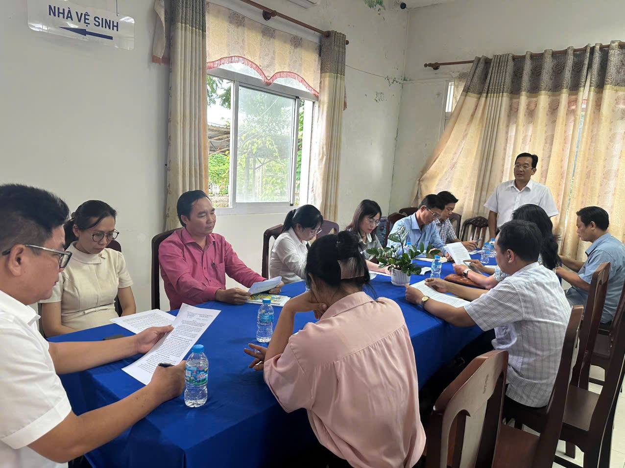TRUNG TÂM PHỤC VỤ HÀNH CHÍNH CÔNG PHƯỜNG ĐẠI THÀNH HỌP ĐÁNH GIÁ CÔNG TÁC CẢI CÁCH THỦ TỤC HÀNH CHÍNH QUÝ III NĂM 2026