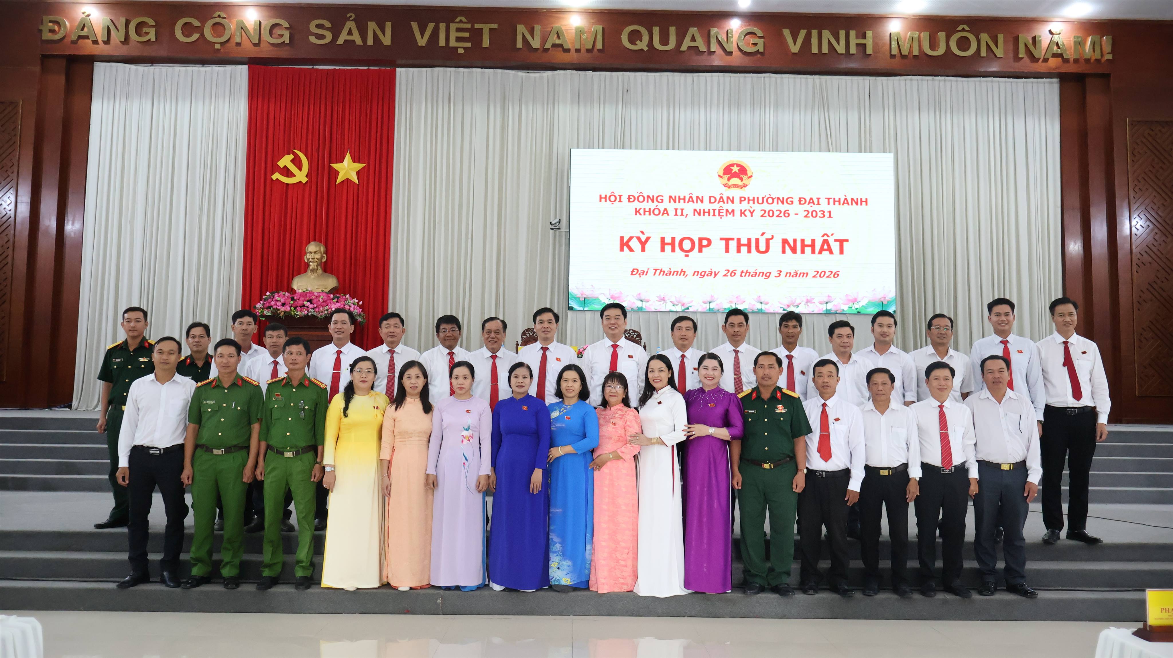 KỲ HỌP THỨ NHẤT HĐND PHƯỜNG ĐẠI THÀNH - KHỞI ĐẦU CHO NHIỆM KỲ MỚI
