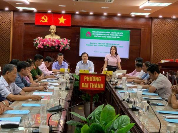 PHƯỜNG ĐẠI THÀNH TỔ CHỨC HỘI NGHỊ SƠ KẾT HOẠT ĐỘNG TÍN DỤNG CHÍNH SÁCH QUÝ I, TRIỂN KHAI NHIỆM VỤ QUÝ II NĂM 2026