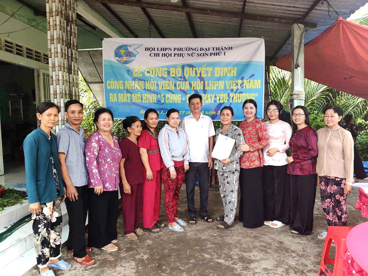 RA MẮT MÔ HÌNH “3 CÙNG - BẾP CHAY  YÊU THƯƠNG”