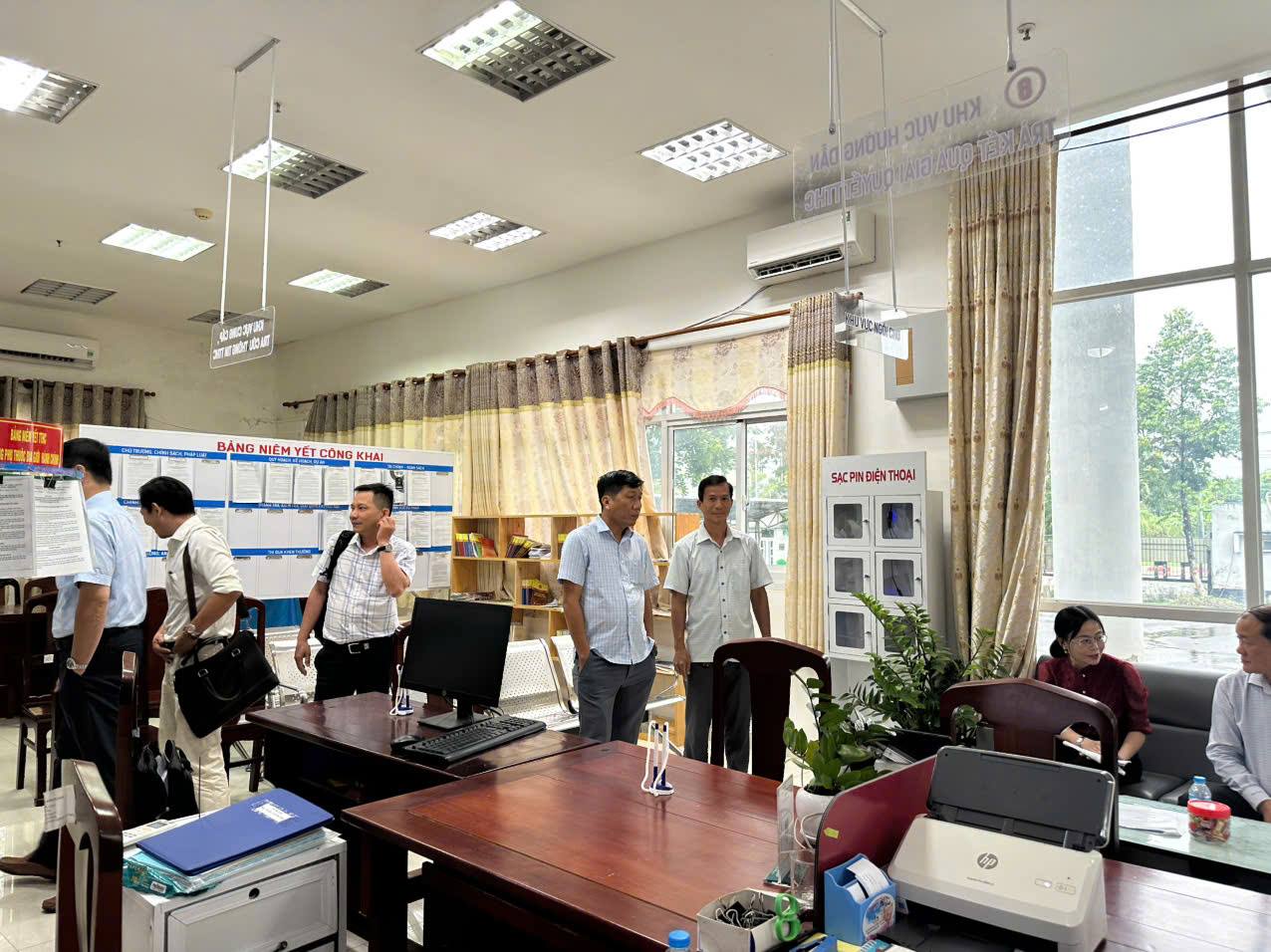 TIN NGẮN Về công tác kiểm tra cải cách hành chính tại Trung tâm Phục vụ hành chính công phường Đại Thành năm 2026