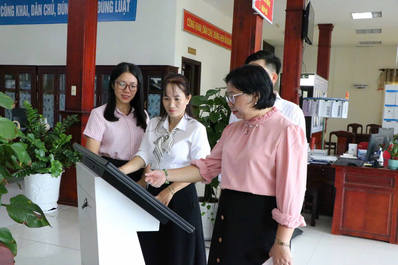 PHƯỜNG ĐẠI THÀNH ĐÓN ĐOÀN KIỂM TRA THÀNH PHỐ VỀ CÔNG TÁC KIỂM SOÁT THỦ TỤC HÀNH CHÍNH NĂM 2026