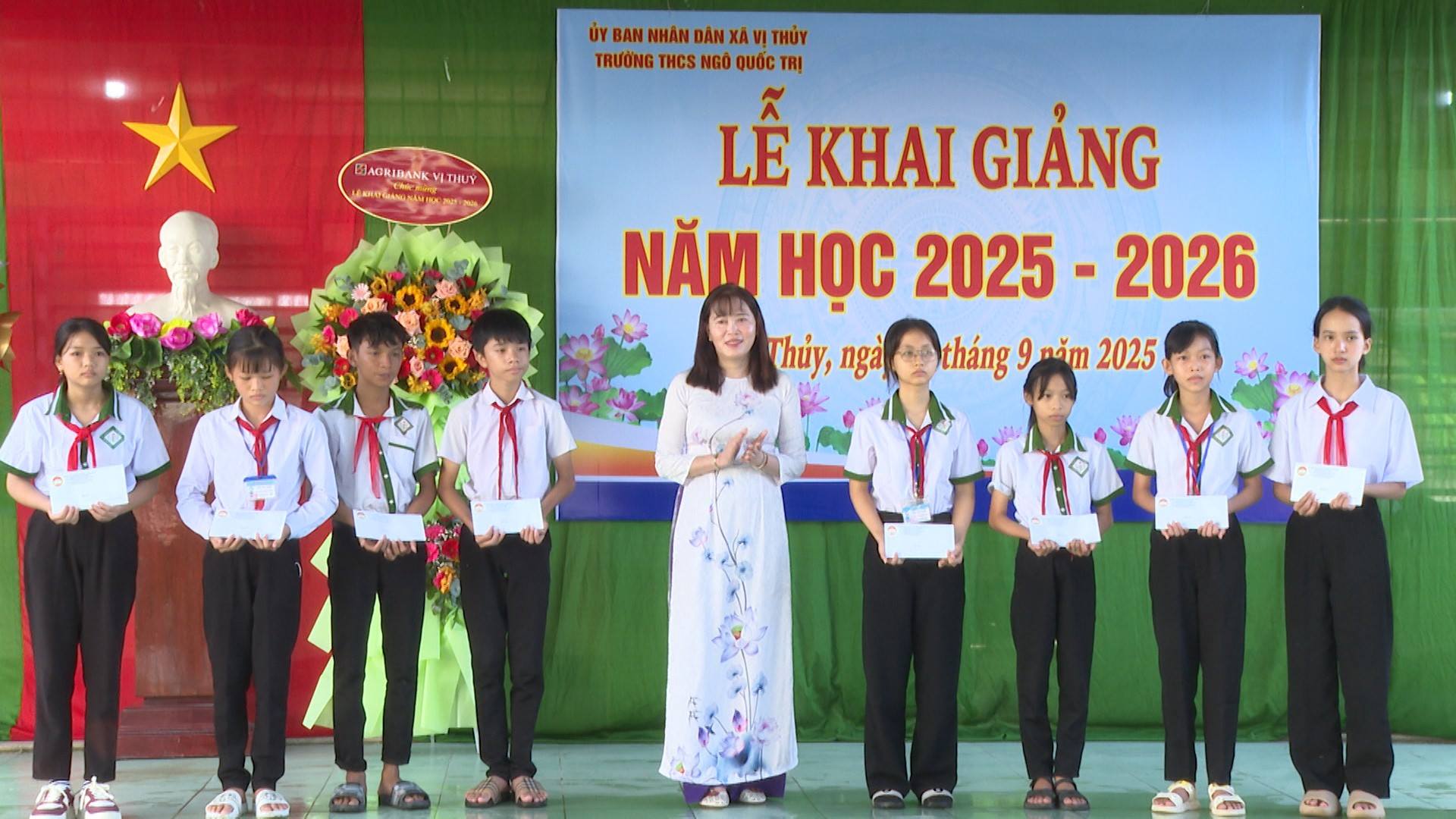 Trường THCS Ngô Quốc Trị tổ chức lễ khai giảng năm học 2025-2026