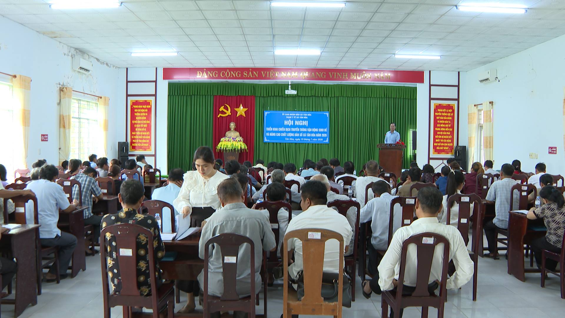 Tân Hòa triển khai Chiến dịch dân số