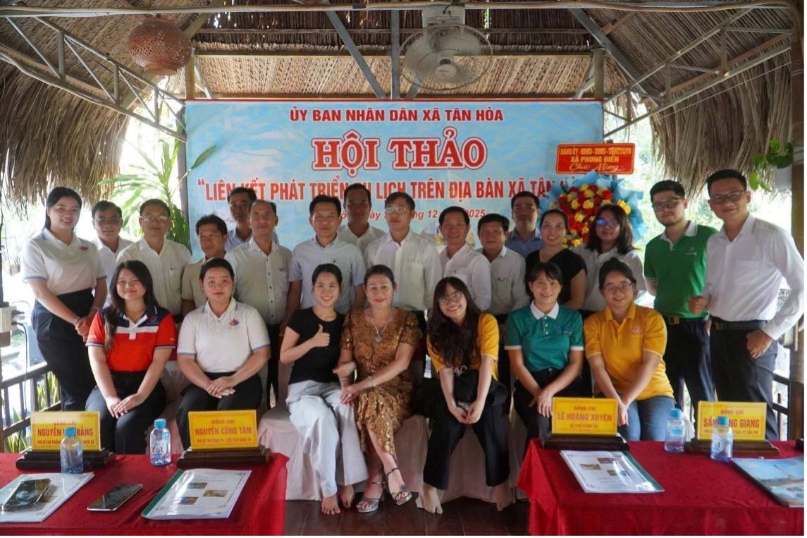 Tân Hòa thúc đẩy liên kết phát triển du lịch cộng đồng gắn với nông nghiệp