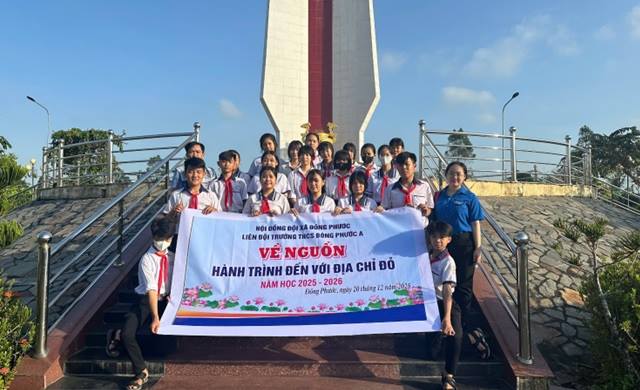 Trường THCS Đông Phước A hưởng ứng các hoạt động kỷ niệm Ngày thành lập Quân đội nhân dân Việt Nam