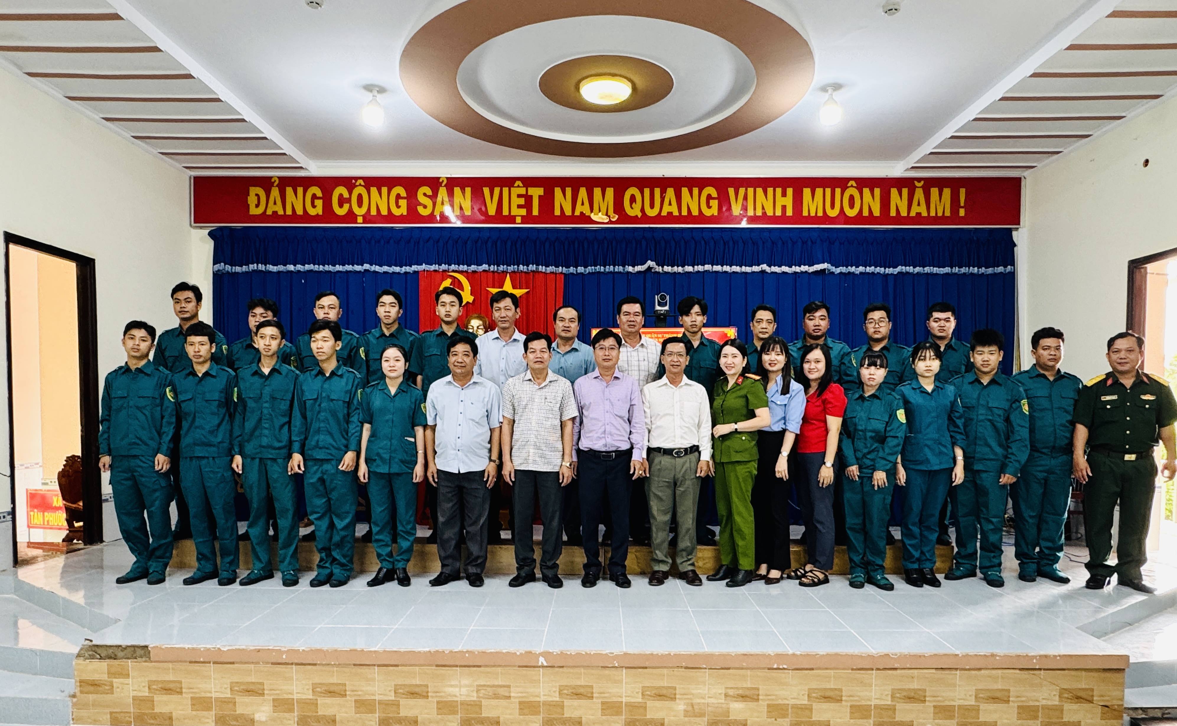 Tân Phước Hưng thành lập Trung đội Dân quân Thường trực, Trung đội Dân quân cơ động