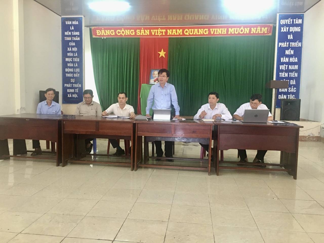 Tổ Đại biểu HĐND xẫ Tân Phước Hưng tổ chức tiếp xúc cử tri trước kỳ họp giữa năm 2026