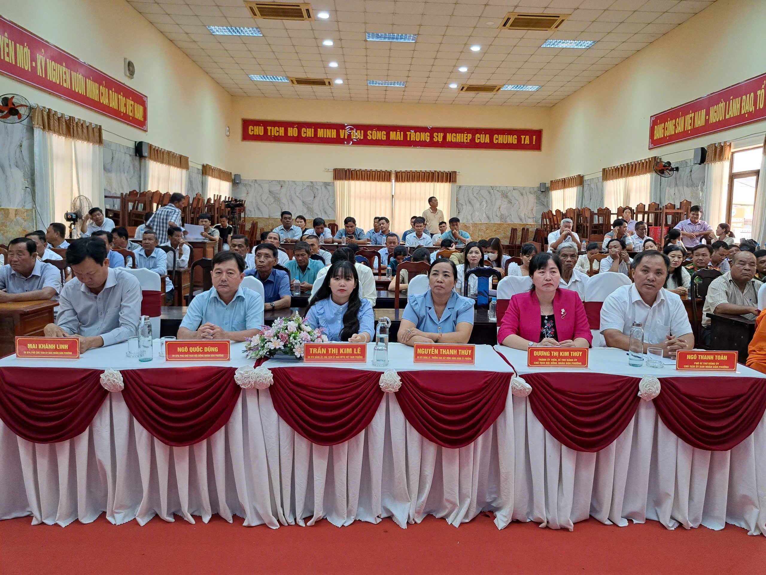 PHƯỜNG MỸ XUYÊN TỔ CHỨC HỌP MẶT CHÚC MỪNG LỄ SENE DOLTA NĂM 2025 CỦA ĐỒNG BÀO KHMER