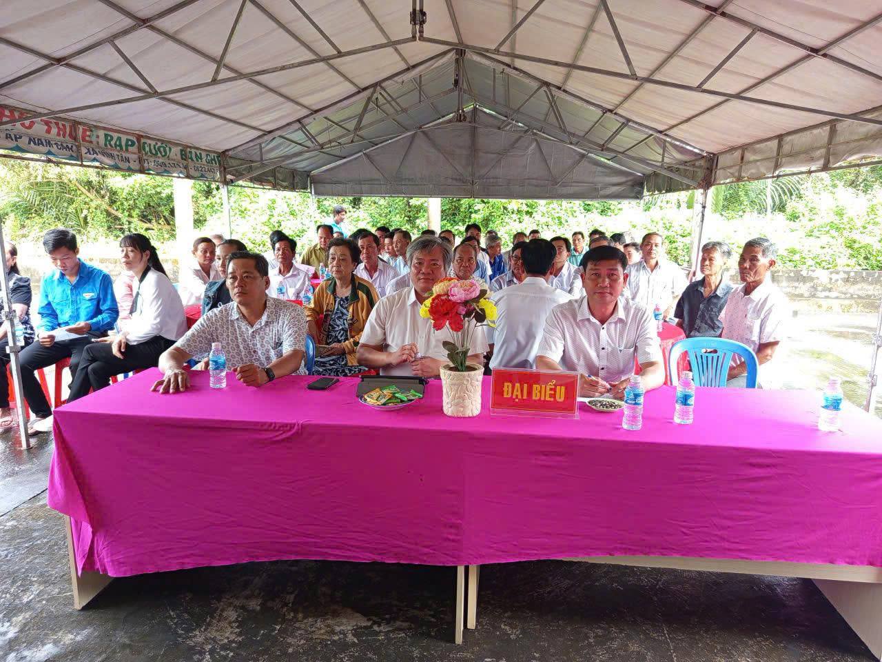 Phường Vĩnh Phước tổ chức Ngày hội Đại đoàn kết toàn dân tộc tại liên khu dân cư ấp Xẻo Su – ấp Năm Căn – ấp Điền Giữa
