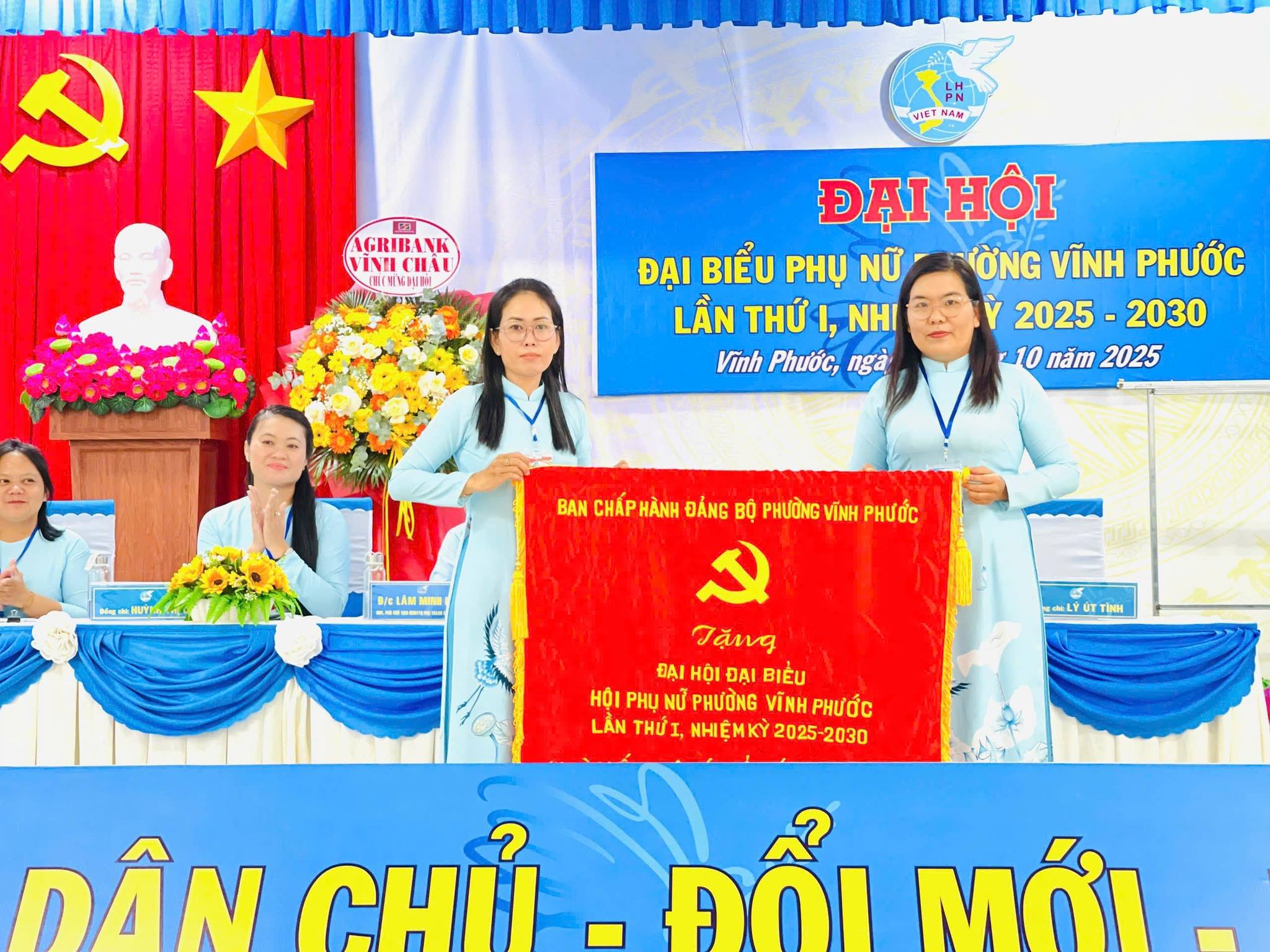 HỘI LIÊN HIỆP PHỤ NỮ PHƯỜNG VĨNH PHƯỚC TỔ CHỨC ĐẠI HỘI ĐẠI BIỂU PHỤ NỮ LẦN THỨ I, NHIỆM KỲ 2025-2030