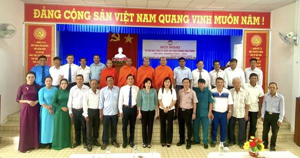Hội nghị lần thứ nhất Uỷ ban MTTQ Việt Nam phường Vĩnh Phước nhiệm kỳ 2024-2029