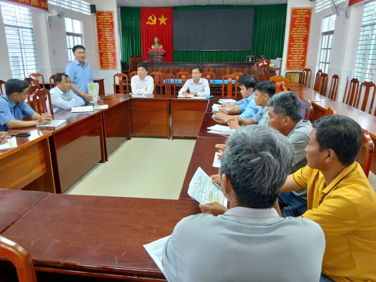 Phường Mỹ Quới triển khai liên kết sản xuất lúa vụ Đông xuân 2025 – 2026