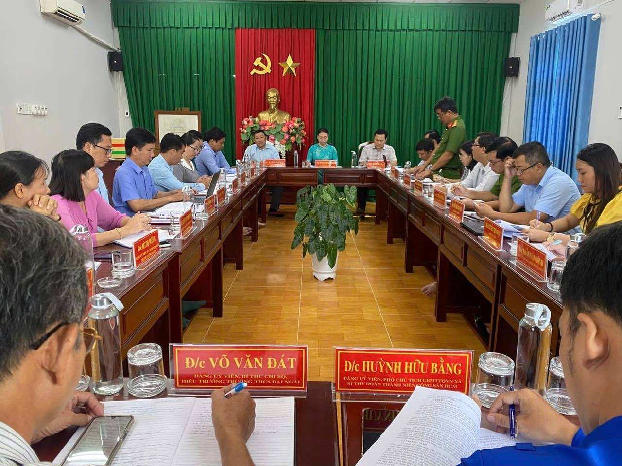 Đảng ủy xã Đại Ngãi tổ chức họp Ban Chấp hành sơ kết tháng 8 và tổng kết công tác tổ chức Đại hội Đảng bộ xã lần thứ I, nhiệm kỳ 2025 – 2030