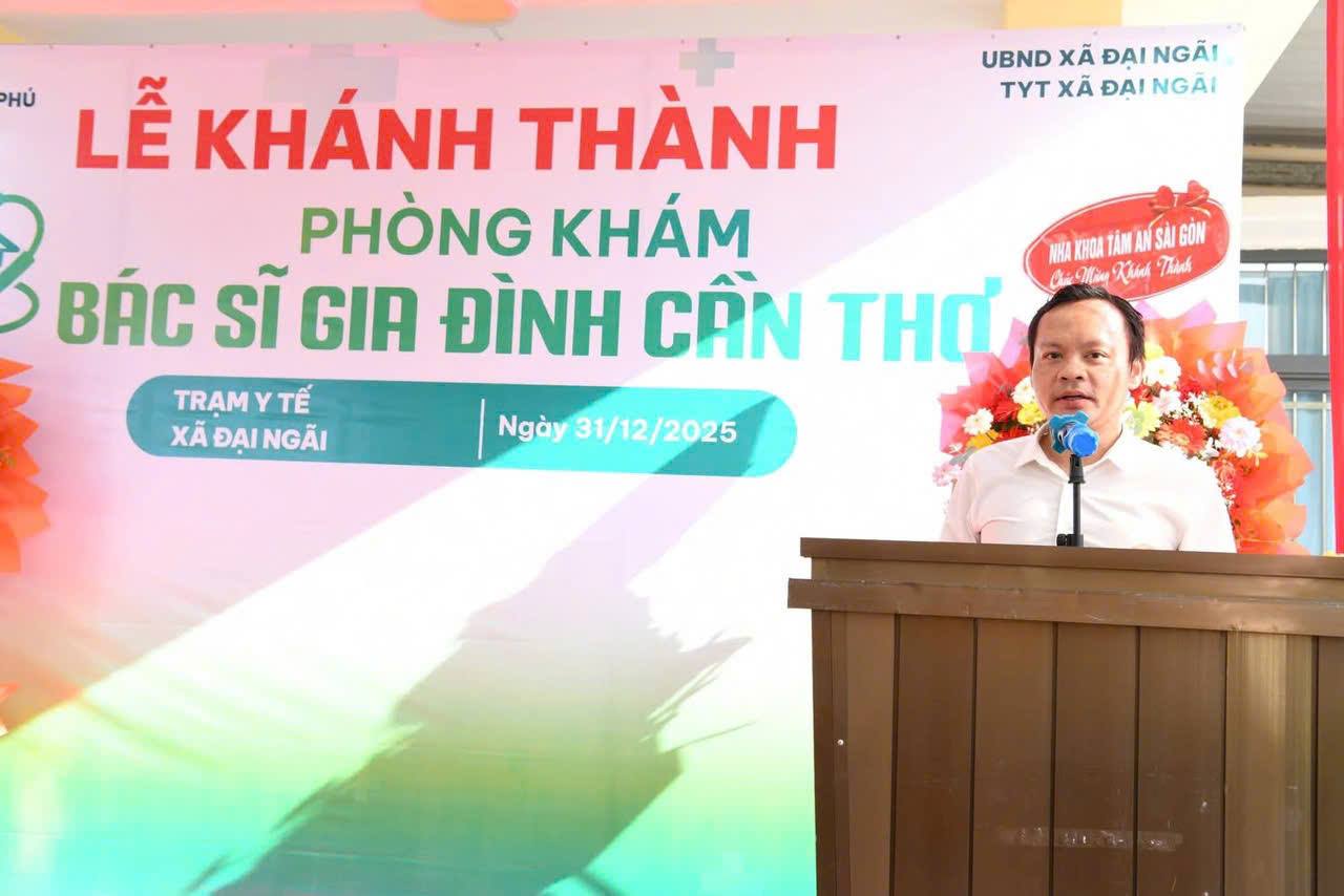 Khánh thành phòng khám bác sĩ gia đình đặt tại Trạm Y tế xã Đại Ngãi.