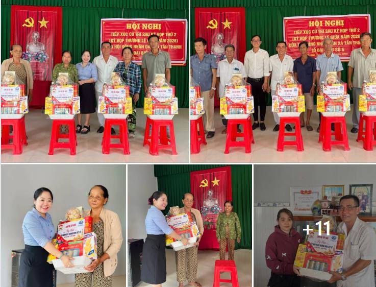 Chi bộ, ban nhân dân, ban công tác mặt trận ấp Nhì, phối hợp UBMTTQ VN xã Tân Thạnh và Nhóm thiện nguyện tổ chức buổi trao quà đến với các cô, chú, là thương binh, bệnh binh, thân nhân liệt sĩ của ấp Nhì
