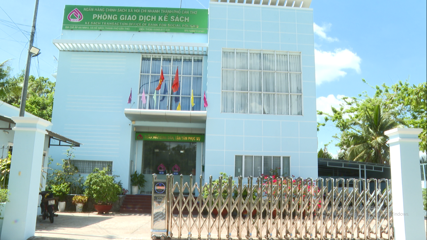 Phòng giao dịch Ngân hàng Chính sách xã hội Kế Sách giải ngân khoản vay đầu tiên theo Quyết định số 08/2026/QĐ-TTg