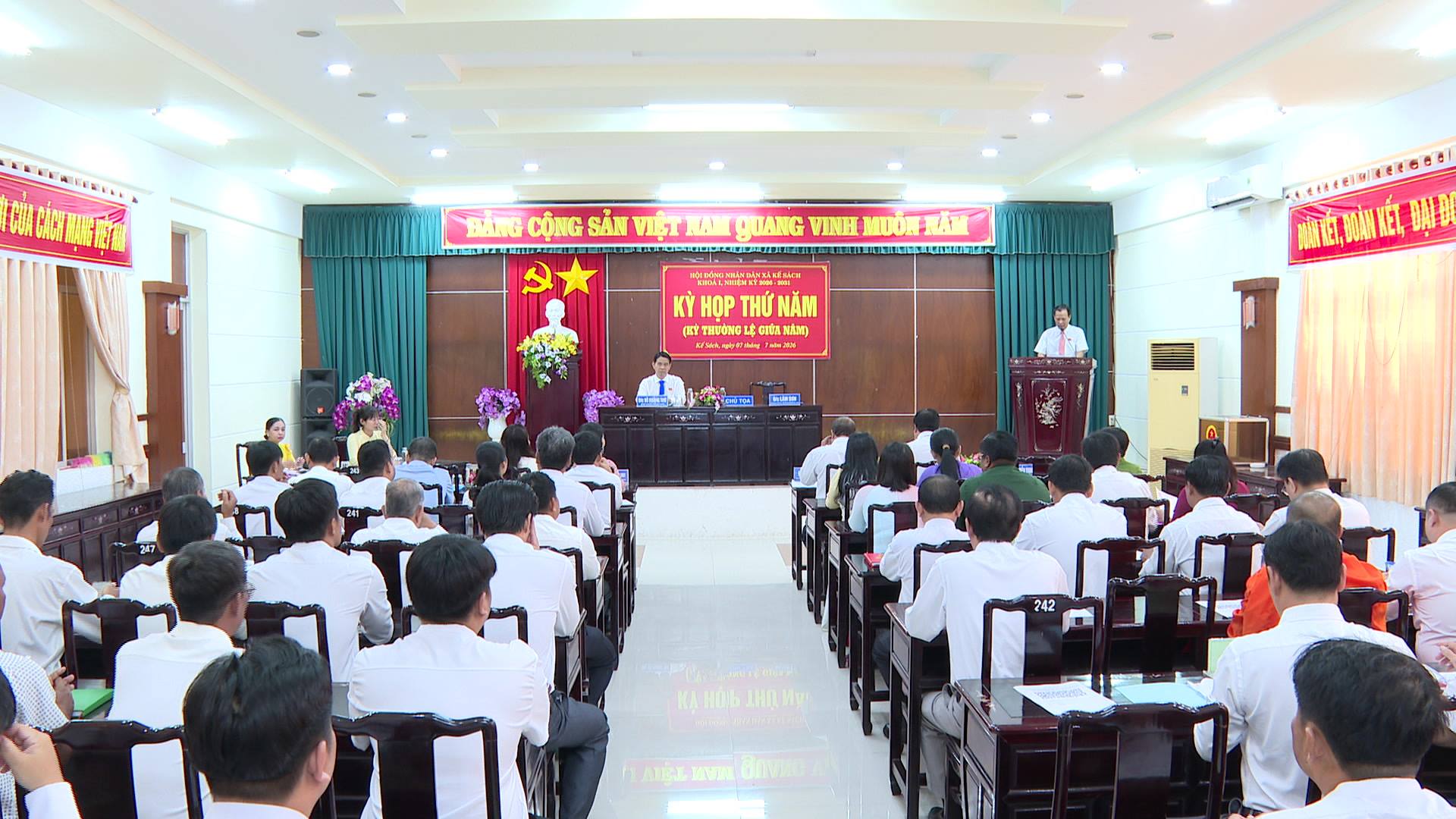 HĐND xã Kế Sách Khóa I, nhiệm kỳ 2026 – 2031 tổ chức thành công kỳ họp thứ năm (kỳ họp thường lệ giữa năm 2026)
