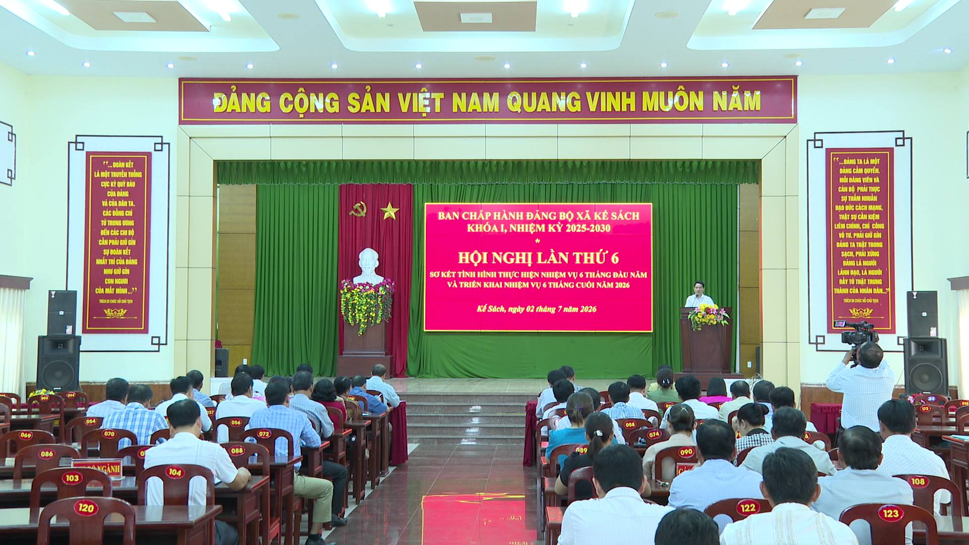 Hội nghị lần thứ 6 Ban Chấp hành Đảng bộ xã Kế Sách khóa I, nhiệm kỳ 2025 - 2030