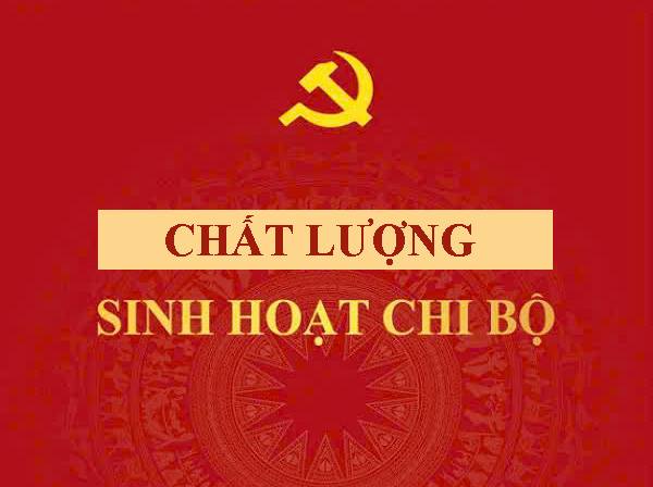 MỘT VÀI TRAO ĐỔI ĐỐI VỚI NÂNG CAO CHẤT LƯỢNG  SINH HOẠT CHI BỘ ẤP HIỆN NAY